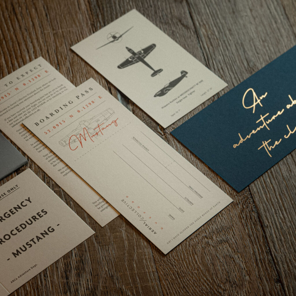 Aerial Collective Mustang gift voucher